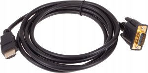 Kabel PrzydaSie Kabel Vga - Hdmi 2M Gold Full Hd D-Sub Przewód 1