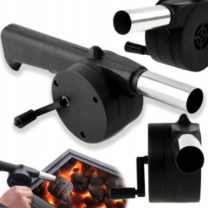 PrzydaSie Dmuchawa Do Rozpalania Kominka Pieca Ogniska 9