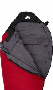 Volven śpiwór superlight i-czerwony-lewy 2