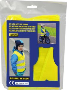Dunlop KAMIZELKA ODBLASKOWA DLA DZIECI DUNLOP ŻÓŁTA 5