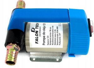 Falontech Pompa do spuszczania paliwa ropy oleju pompka do paliwa 12v mini cpn 8