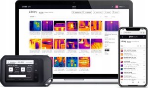 Flir Systems Kamera termowizyjna FLIR C5 z ekranem dotykowym 160x120 pikseli+ WiFi + MSX 3