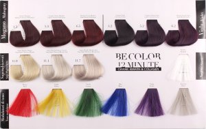 Be Hair BE HAIR Be Color Farba do włosów Bez Amoniaku BLUE - 100ml 5