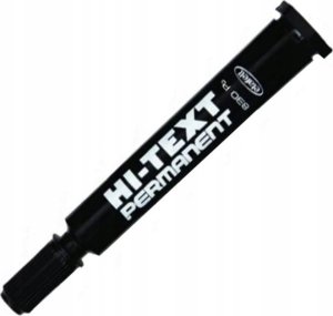 Hi-TEXT Marker Permanent Ścięty Czarny Hi-Text-830Pc 1