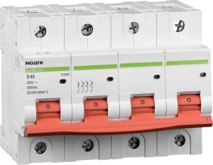 Noark Wyłącznik Nadprądowy Ex9B125 4P C80 102851 Noark Noark 1