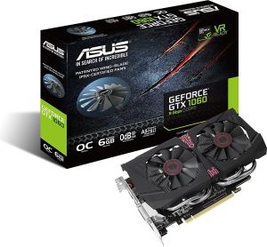 Karta graficzna Asus GeForce GTX 1060 Advanced Edition 6GB GDDR5 (192 Bit) DVI-D, 2xHDMI, 2xDP, BOX (GTX1060-A6G-9GBPS) 1