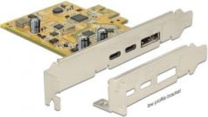 Kontroler Delock PCIe 3.0 x1 - 2x USB-C 3.2 Gen 2 + DisplayPort (89582) 1