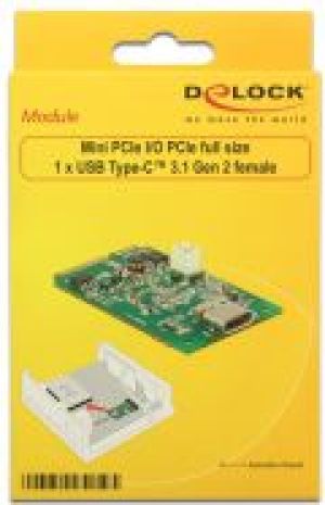 Kontroler Delock Mini PCI Card USB Type-C 3.1 ( 95259) 7