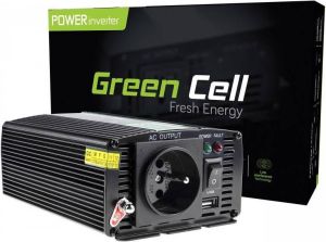 Przetwornica Green Cell 12V do 230V, 300W/600W (INV01) 1