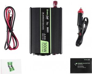 Przetwornica Green Cell 12V do 230V, 300W/600W (INV01) 4