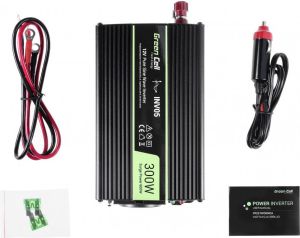 Przetwornica Green Cell 12V do 230V, 300W/600W Pełna Sinusoida (INV05) 4