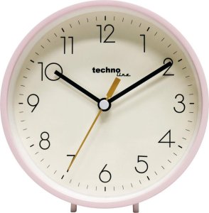 Technoline TechnoLine Modell H nástěnné hodiny, analogové, řízené krystalem, růžová 1