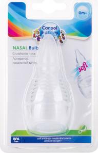Canpol Silikonowa gruszka do nosa dla niemowląt z miękką końcówką 56/154 3