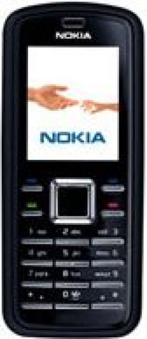Telefon komórkowy Nokia Plus GSM 6080 simlok czarna srebrne klawisze 1