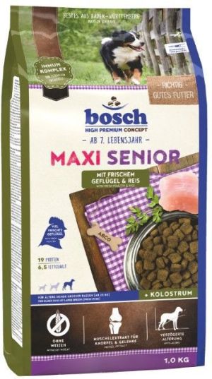 Bosch Tiernahrung Maxi Senior 1kg 1