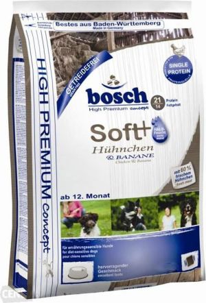 Bosch Tiernahrung Soft Adult Kurczak & Banan 1kg 1