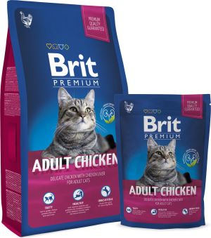 Brit  Premium Cat Adult Chicken 8kg 1