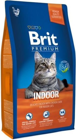 Brit Premium Cat New Indoor 8kg 1