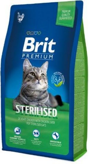 Brit Premium Cat New Sterilised 8kg 1