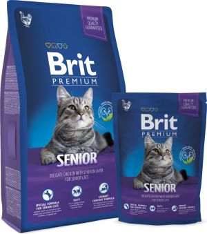 Brit Premium Cat New Senior 800g 1
