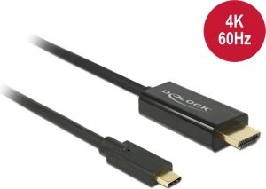 Kabel USB Delock USB-C - HDMI 3 m Czarny (85292) 1
