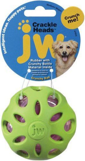 JW Pet Crackle Ball Medium 1