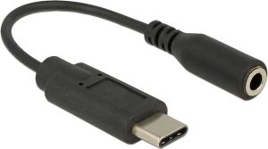 Adapter USB Delock USB-C - Jack 3.5mm Czarny  (65842) 1