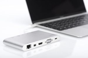 Stacja/replikator Digitus DA-70861 USB-C 3