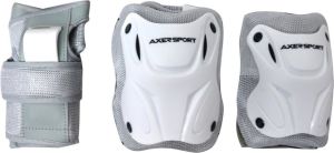 Axer Sport Komplet ochraniaczy szaro-białe r. L (A20784-L) 1