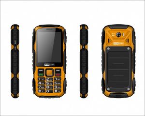 Telefon komórkowy Maxcom MM920 Dual SIM Czarno-żółty 2