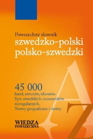Powszechny słownik szwedzko - polski polsko - szwedzki 1