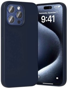 Vention Etui Silikonowe Vention KUFL0-30 do iPhone 15 Pro (niebieski) 3