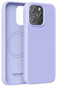 Vention Etui Silikonowe Vention KUFV0-40 do iPhone 15 Pro Max (fioletowy) 2