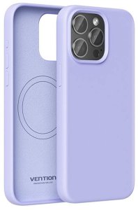 Vention Etui Silikonowe Vention KUFV0-40 do iPhone 15 Pro Max (fioletowy) 6