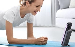 Aukey Powerbank magnetyczny PB-MS01, 6700mAh, 15W (czarny) 4