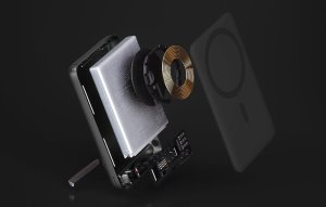 Aukey Powerbank magnetyczny PB-MS01, 6700mAh, 15W (czarny) 8