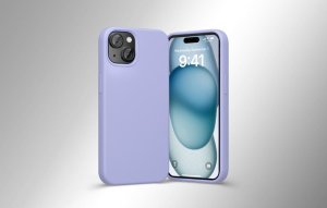 Vention Etui Silikonowe Vention KUFV0-20 do iPhone 15 Plus (fioletowy) 5