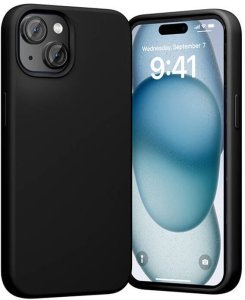 Vention Etui Silikonowe Vention KUFB0-20 do iPhone 15 Plus (czarny) 4