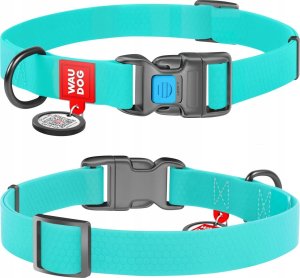 Collar Wodoodporna świecąca obroża dla psów z paszportem QR WAUDOG szer. 40 mm, dł. 46-70 cm 1