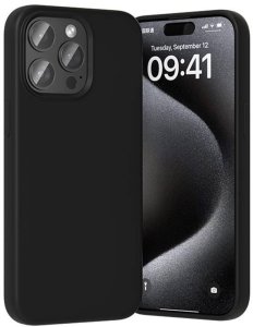 Vention Etui Silikonowe Vention KUFB0-30 do iPhone 15 Pro (czarny) 5