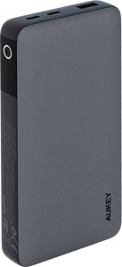 Aukey Powerbank Aukey PB-Y42, 20000mAh, 30W PD (czarny) 1