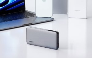 Aukey Powerbank Aukey PB-Y41, 10000mAh, 30W (szary) 2