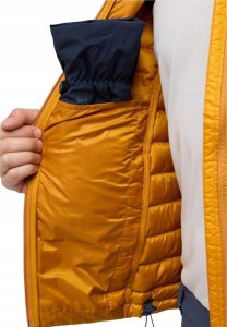 Kurtka męska Jack Wolfskin Jack Wolfskin Passamani Down M Jacket A61836-M0043 Pomarańczowe M 2