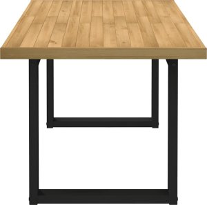 vidaXL Stół jadalny, NOAIN, 160x90x75 cm, lite drewno sosnowe 4