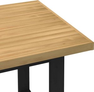 vidaXL Stół jadalny, NOAIN, 160x90x75 cm, lite drewno sosnowe 6