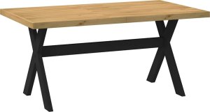 vidaXL Stół jadalny, NOAIN, 160x90x75 cm, lite drewno sosnowe 5