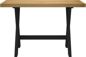 Biurko vidaXL Brązowe 120 cm x 50 cm 3