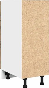 vidaXL Szafka z szufladą, stare drewno, 30x46x81,5 cm 6