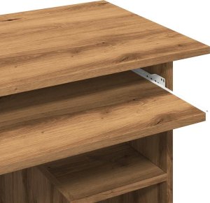 Biurko vidaXL Dąb Artisan 80 cm x 45 cm 8