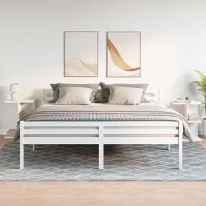 vidaXL vidaXL Stoliki nocne, 2 szt. białe, 46,5x29x61 cm 3